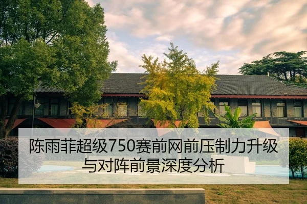 陈雨菲超级750赛前网前压制力升级与对阵前景深度分析